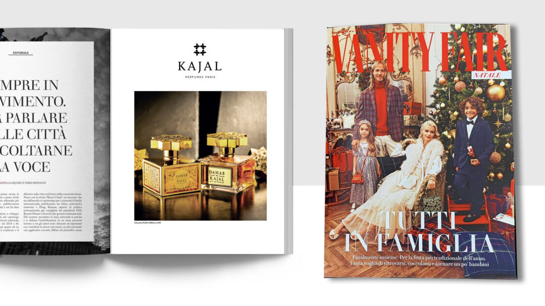 CAMPAIGN VANITY FAIR KAJAL PERFUMES