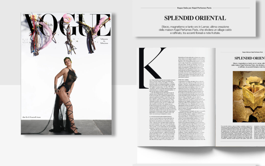 EDITORIAL VOGUE ITALIA LAMAR BY KAJAL